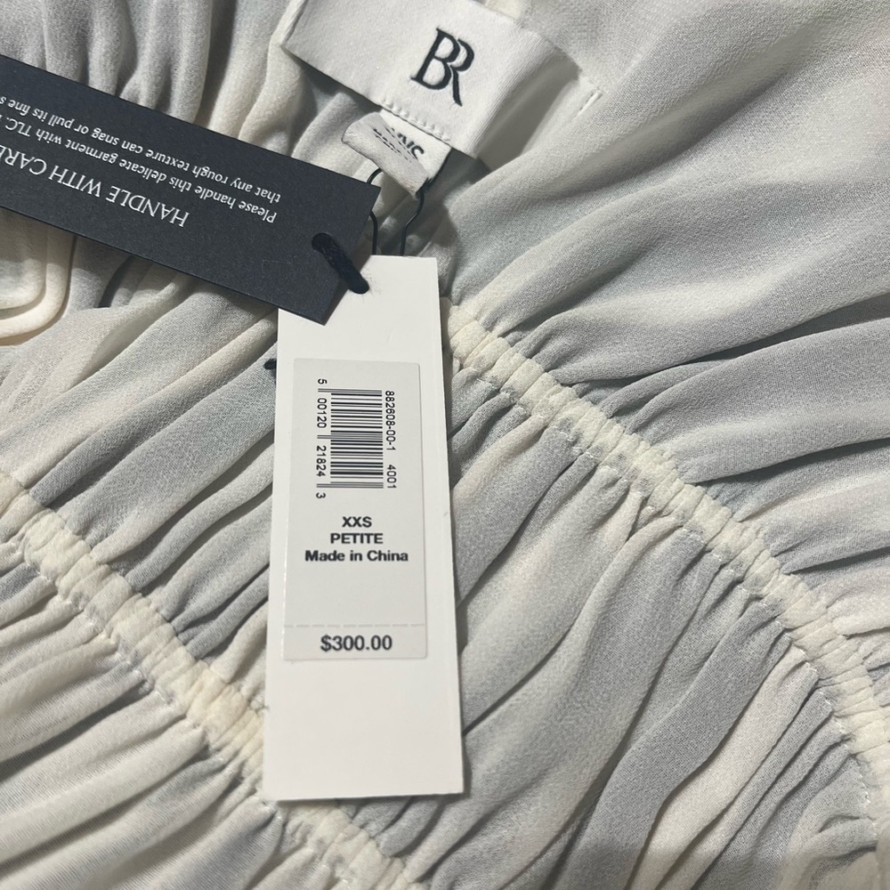 Banana Republic cascade silk dress - Picture 3 of 8